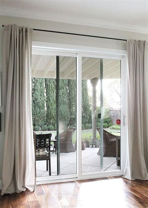 double patio door curtains|ready made patio door curtains.